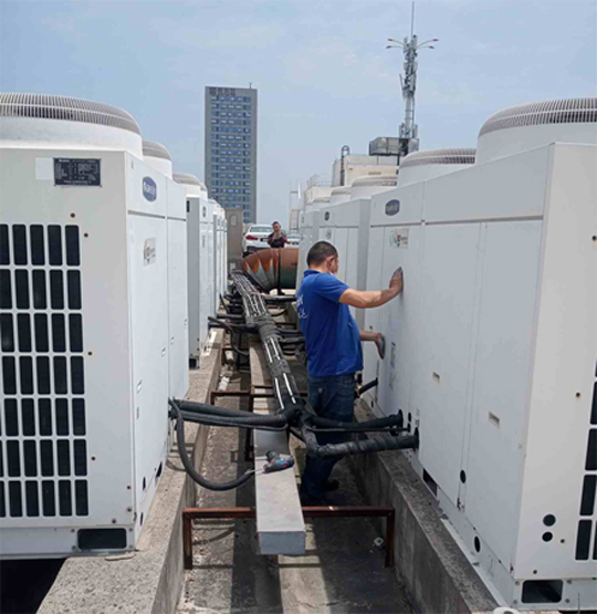 分宜中央空调制热和不制冷系统维修方法